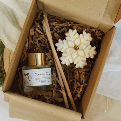 Box Enchanted Snowflake & Star Reed Diffuser