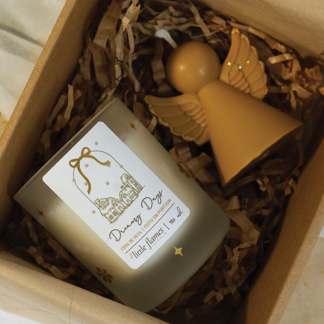 Box Winter Angel & Starry Night