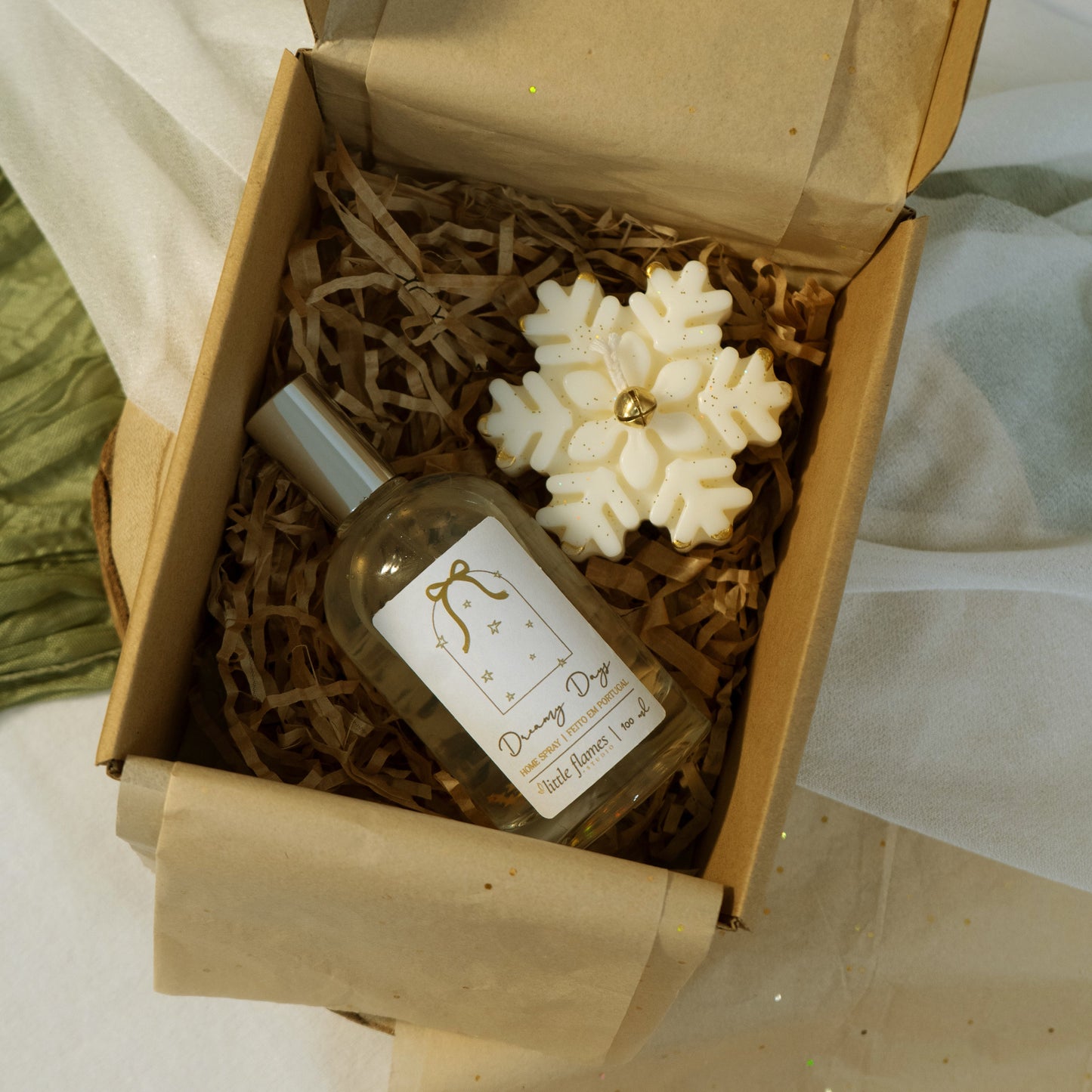 Box Enchanted Snowflake & Star Home Diffuser