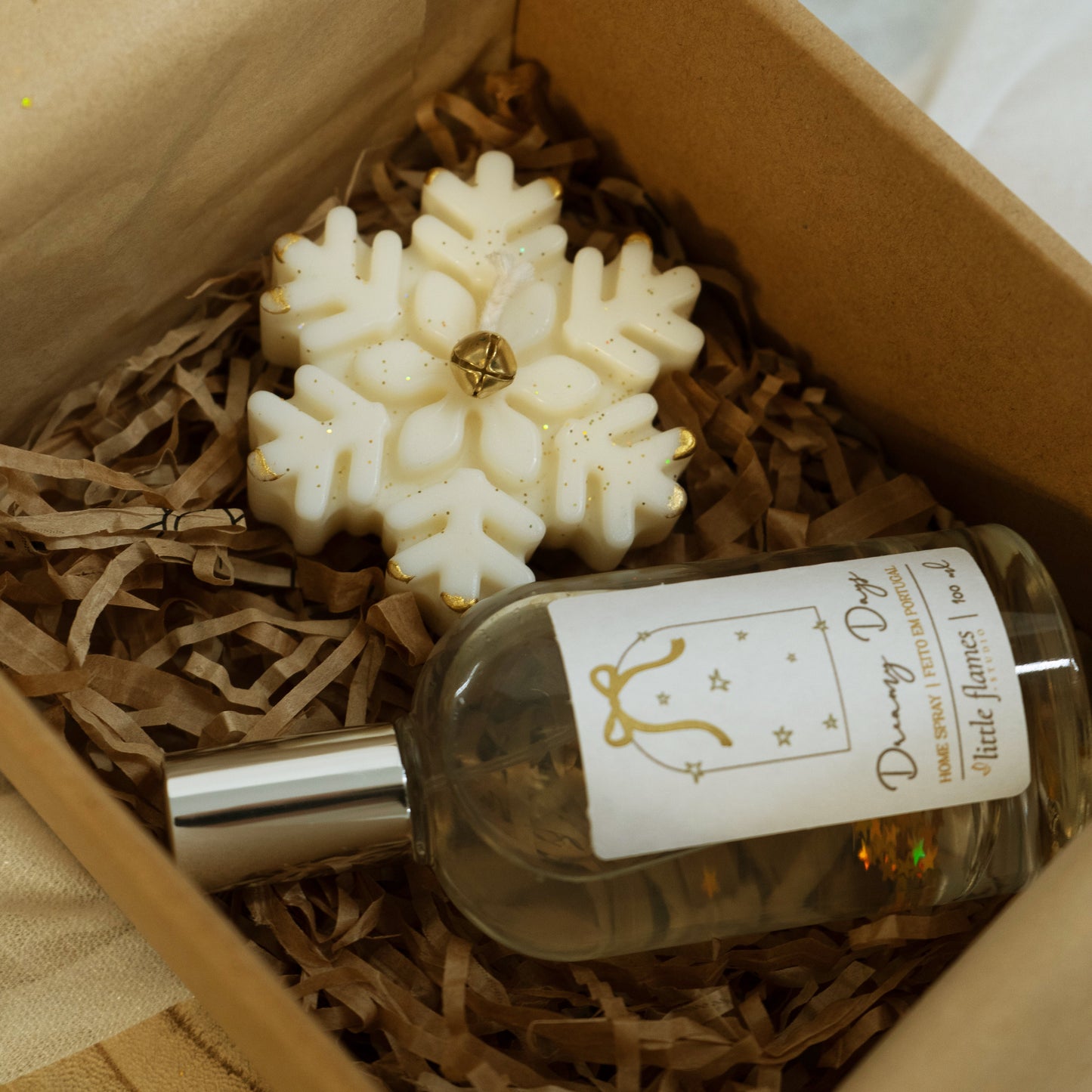 Box Enchanted Snowflake & Star Home Diffuser