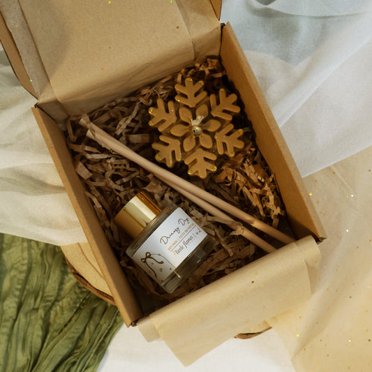 Box Enchanted Snowflake & Star Reed Diffuser