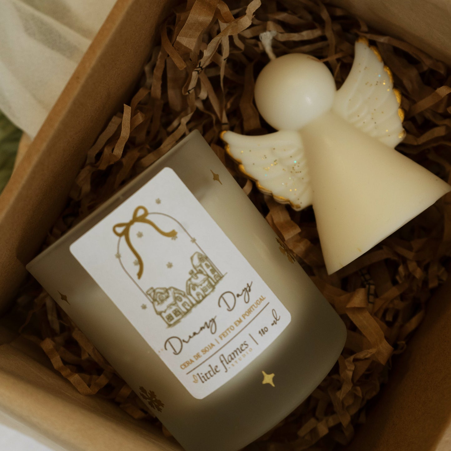 Box Winter Angel & Starry Night