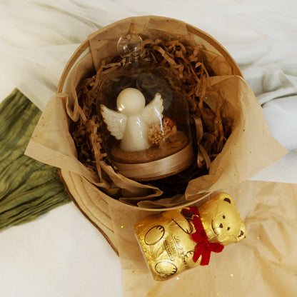 Box Angel's Garden & Chocolate Bear