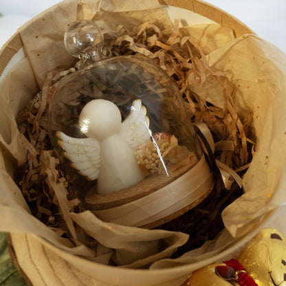 Box Angel's Garden & Chocolate Bear