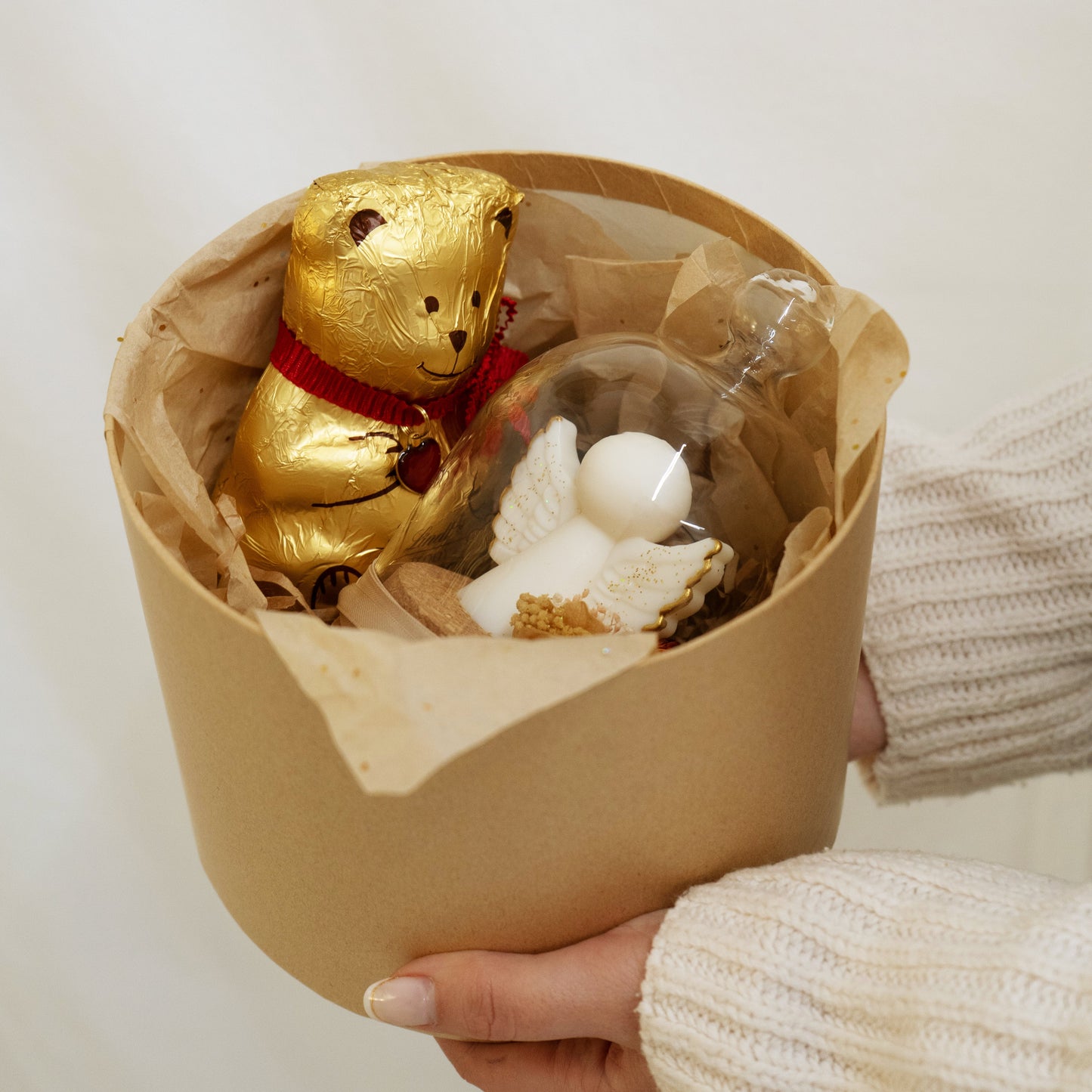 Box Angel's Garden & Chocolate Bear